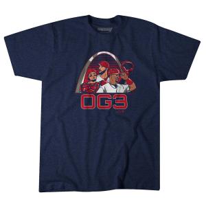 【海外限定版】MLB プポルス ウェインライト モリーナ カージナルス Tシャツ OG3 T-Shirt BreakingT ネイビー｜selection-j