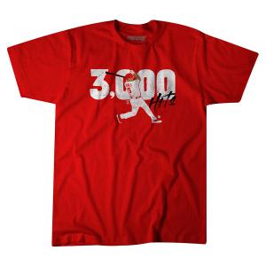 【海外限定版】MLB アルバート・プホルス カージナルス Tシャツ 3000 Hits T-Shirt BreakingT レッド｜selection-j