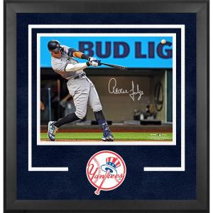 MLB アーロン・ジャッジ ヤンキース 直筆サイン フォト Authentic Autographed HR 記録 Deluxe Framed  フォトグラフ｜selection-j