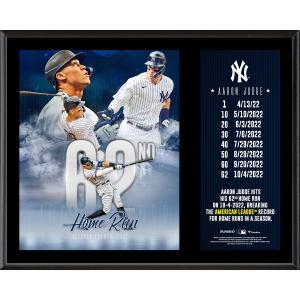 MLB アーロン・ジャッジ ヤンキース フォトフレーム Authentic HR 記録  Sublimated Plaque｜selection-j