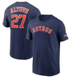 MLB ホセ・アルテューベ アストロズ Tシャツ 2022 ワールドシリーズ 優勝記念 Champions ネーム＆ナンバー T-Shirt ナイキ/Nike｜selection-j