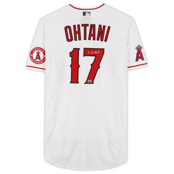 MLB 大谷翔平 エンゼルス 直筆サイン ユニフォーム 漢字 オーセンティック Nike ナイキ A...