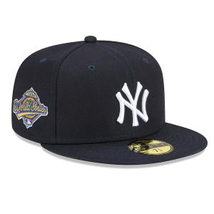 MLB ヤンキース キャップ サイドパッチアップ 59FIFTY Cap ワールドシリーズ 1996 ニューエラ/New Era ネイビー｜selection-j