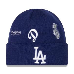 MLB ドジャース ニットキャップ Identity Cuffed Knit Hat ニューエラ/New Era ロイヤル｜selection-j