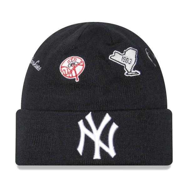 MLB ヤンキース ニットキャップ Identity Cuffed Knit Hat ニューエラ/N...