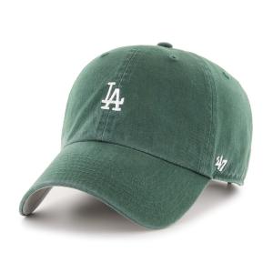 MLB ドジャース キャップ Base Runner Clean Up Cap 47Brand ダークグリーン｜selection-j