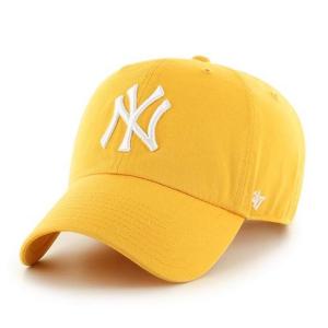 MLB ヤンキース キャップ Clean Up Cap 47Brand イエローゴールド｜selection-j