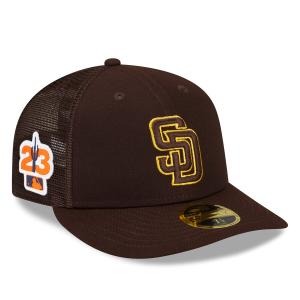 MLB パドレス キャップ 2023 スプリングトレーニング ロープロファイル 59FIFTY  ニューエラ/New Era ブラウン｜selection-j