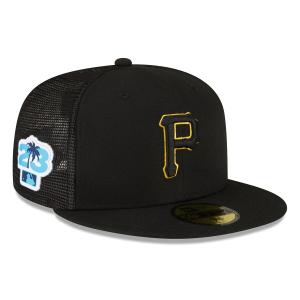 MLB パイレーツ キャップ 2023 スプリングトレーニング Spring Training 59FIFTY Fitted Hat ニューエラ/New Era ブラック｜selection-j