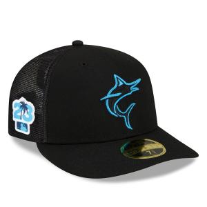 MLB マーリンズ キャップ 2023 スプリングトレーニング ロープロファイル 59FIFTY  ニューエラ/New Era ブラック｜selection-j