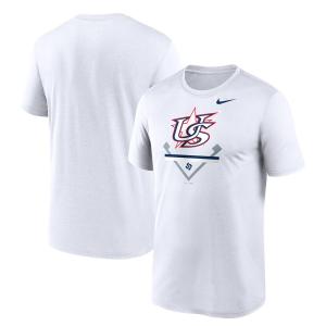 WBC アメリカ代表 Tシャツ Icon Legend T-Shirt ナイキ/Nike ホワイト｜selection-j