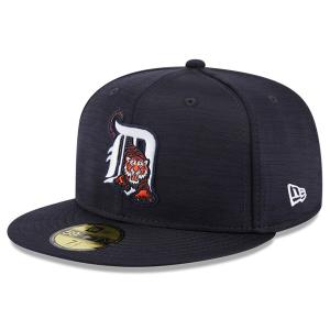 MLB タイガース キャップ 2023 クラブハウス Clubhouse 59FIFTY Fitted ニューエラ/New Era ネイビー｜selection-j