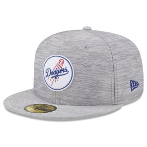 MLB ドジャース キャップ 2023 クラブハウス Clubhouse 59FIFTY Fitted ニューエラ/New Era グレー｜selection-j