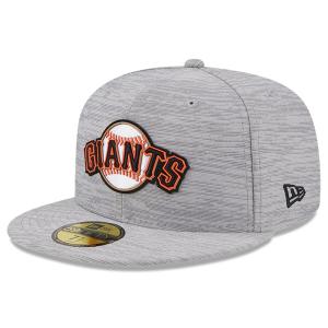 MLB SFジャイアンツ キャップ 2023 クラブハウス Clubhouse 59FIFTY Fitted ニューエラ/New Era グレー｜selection-j