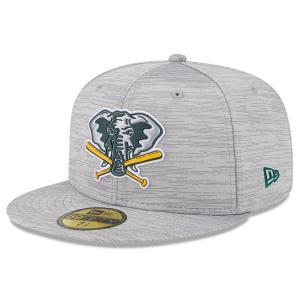 MLB アスレチックス キャップ 2023 クラブハウス Clubhouse 59FIFTY Fitted ニューエラ/New Era グレー｜selection-j