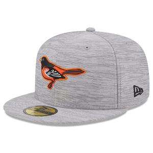 MLB オリオールズ キャップ 2023 クラブハウス Clubhouse 59FIFTY Fitted ニューエラ/New Era グレー｜selection-j