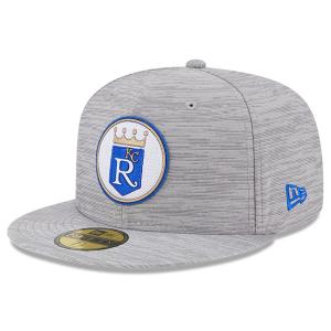 MLB ロイヤルズ キャップ 2023 クラブハウス Clubhouse 59FIFTY Fitted ニューエラ/New Era グレー｜selection-j