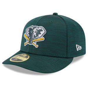 MLB アスレチックス キャップ 2023 クラブハウス Clubhouse 59FIFTY ロープロファイル ニューエラ/New Era グリーン｜selection-j