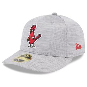 MLB カージナルス キャップ 2023 クラブハウス Clubhouse 59FIFTY ロープロファイル ニューエラ/New Era グレー｜selection-j