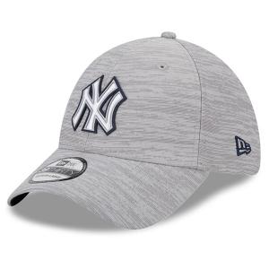 MLB ヤンキース キャップ 2023 クラブハウス Clubhouse 39THIRTY Flex ニューエラ/New Era グレー｜selection-j