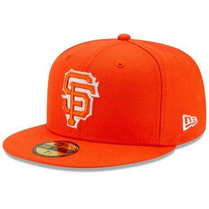 MLB サンフランシスコ・ジャイアンツ キャップ シティーコネクト 59FIFTY Fitted Hat ニューエラ/New Era オレンジ｜selection-j