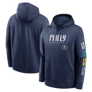 MLB フィリーズ パーカー 2024 シティーコネクト Club Fleece Pullover Hoodie ナイキ/Nike ネイビー｜selection-j