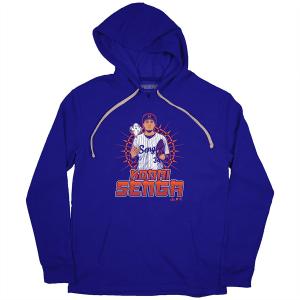 【海外限定版】MLB 千賀滉大 メッツ パーカー オバケフォーク SENGA&GHOST FORK Hoodie BreakingT ロイヤル｜selection-j