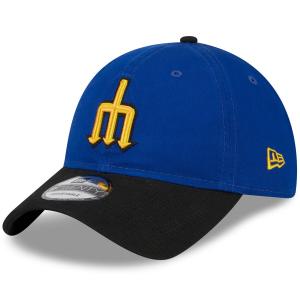 MLB マリナーズ キャップ 2023 シティーコネクト City Connect 9TWENTY Adjustable Hat ニューエラ/New Era ロイヤル ブラック｜selection-j