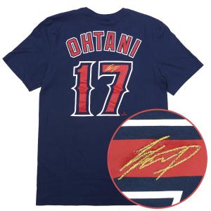 NIKE（ナイキ） MLB 大谷翔平 エンゼルス Tシャツ サイン刺繍 Player