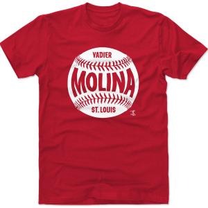MLB ヤディエル・モリーナ カージナルス Tシャツ St. Louis Baseball T-shirts 500Level ホワイト｜selection-j