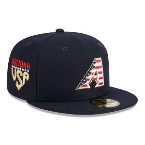 MLB ダイヤモンドバックス キャップ 2023 独立記念日 4th of July 59FIFTY Fitted ニューエラ/New Era ネイビー｜selection-j