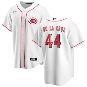 MLB エリー・デラクルーズ シンシナティ・レッズ ユニフォーム Home Replica Jersey ナイキ/Nike ホワイト｜selection-j