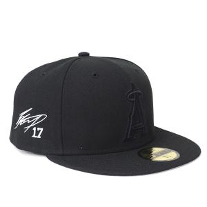 New Era ブラック キャップ サイン入り 7 1/8 59FIFTY Black Pink ニューヨーク・ヤンキース ブラック ピンク