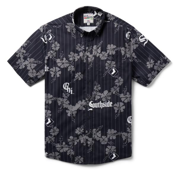 MLB ホワイトソックス アロハシャツ シティーコネクト CITY CONNECT ボタン レインス...
