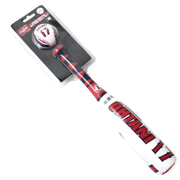 MLB 大谷翔平 エンゼルス エンゼルススタジアム限定 Mini Softee Bat and Ba...