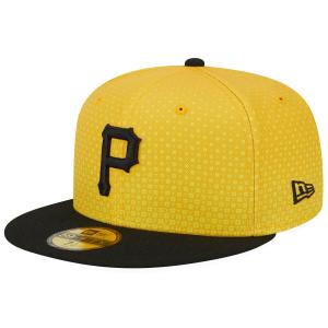 MLB パイレーツ キャップ 2023 シティーコネクト 59FIFTY Fitted 海外版 ニューエラ/New Era イエロー/ブラック｜selection-j