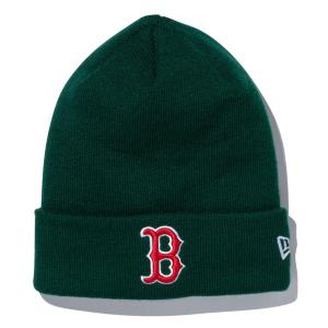 MLB レッドソックス ニットキャップ BASIC CUFF KNIT ニューエラ/New Era グリーン｜selection-j