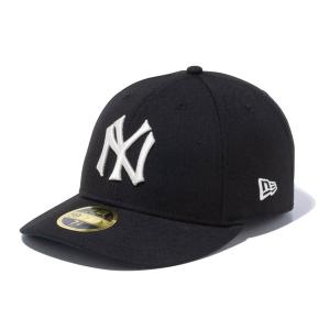 MLB ヤンキース キャップ 59FIFTY ロープロファイル WOOL CAP ニューエラ/New Era ブラック｜selection-j