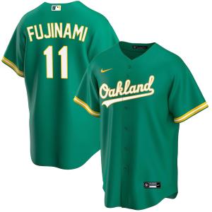 MLB 藤浪晋太郎 アスレチックス ユニフォーム Custom Replica Jersey ナイキ/Nike ケリーグリーン2308USBUY｜selection-j