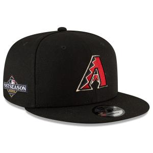 MLB ダイヤモンドバックス キャップ 2023 ポストシーズン プレーオフ 9FIFTY Snapback Hat ニューエラ/New Era ブラック｜selection-j