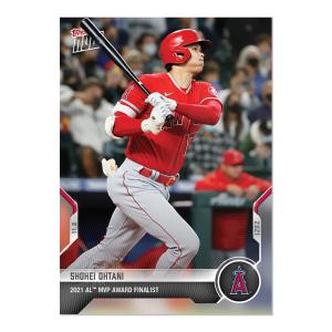 MLB 大谷翔平 エンゼルス トレーディングカード 2021 Topps Now #OS-17 AL MVP Finalist Topps｜selection-j