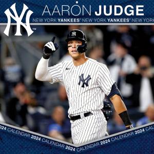 MLB アーロン・ジャッジ ヤンキース カレンダー 2024 Player 壁掛け Wall Calendar Turner｜selection-j