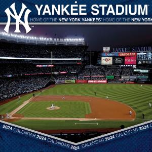 MLB ヤンキース カレンダー 2024 Yankee Stadium 壁掛け Wall Calendar Turner｜selection-j