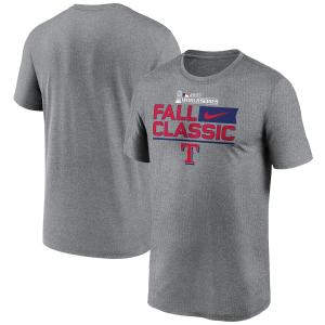 MLB レンジャーズ Tシャツ 2023 ワールドシリーズ 進出記念 Fall Classic  ナイキ/Nike ヘザーチャコール｜selection-j