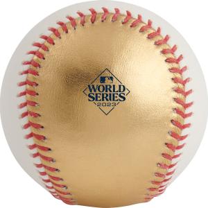 MLB レンジャーズ ボール 2023 ワールドシリーズ 優勝記念 Logo Baseball with Case Rawlings｜selection-j