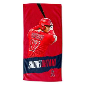 MLB 大谷翔平 エンゼルス The Group 30 x 60 Player Printed ビーチタオル (Batting) Northwest｜selection-j