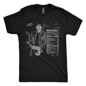 【海外限定版】MLB 大谷翔平 エンゼルス Tシャツ 2023 MVP T-Shirt RotoWear ブラック