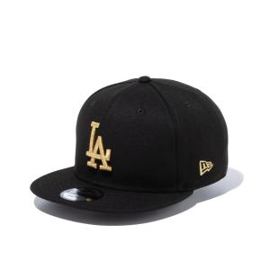 MLB ドジャース キャップ Black Cap 9FIFTY ニューエラ/New Era ブラック/ゴールド｜selection-j