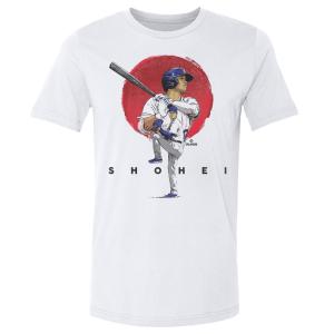 MLB 大谷翔平 ドジャース Tシャツ Los Angeles D Shohei Sun T-Shirt 500Level ホワイト