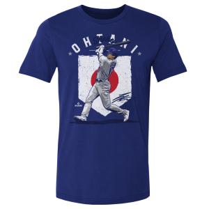 MLB 大谷翔平 ドジャース Tシャツ Los Angeles D Country Flag WHT T-Shirt 500Level ロイヤルブルー｜selection-j